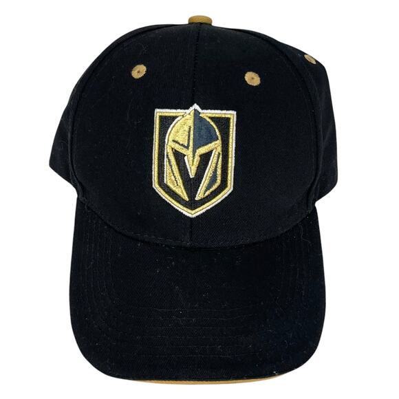 NHL LAS VEGAS GOLDEN KNIGHTS Hat Cap MELONWEAR Station Casinos Black ONE SIZE - Picture 1 of 4